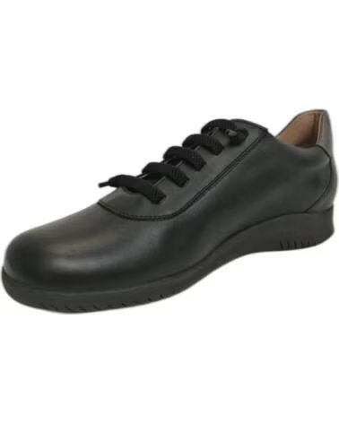 ZAPATILLAS DE PIEL PIESANTO 265991 NEGRO