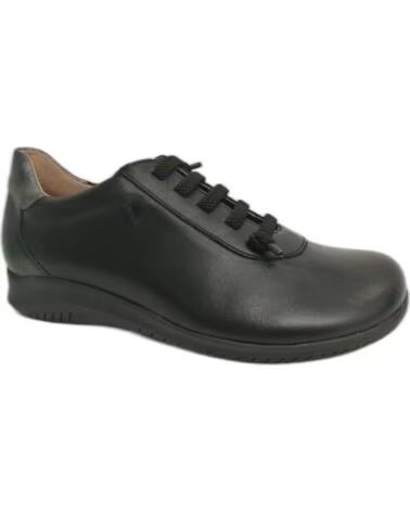 ZAPATILLAS DE PIEL PIESANTO 265991 NEGRO