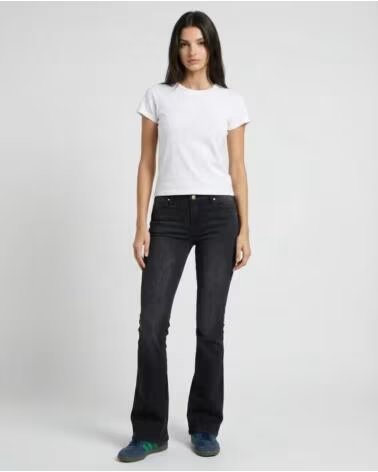 MET JEANS ROXANNE BOOT CUT SCHWARZ NEGRO
