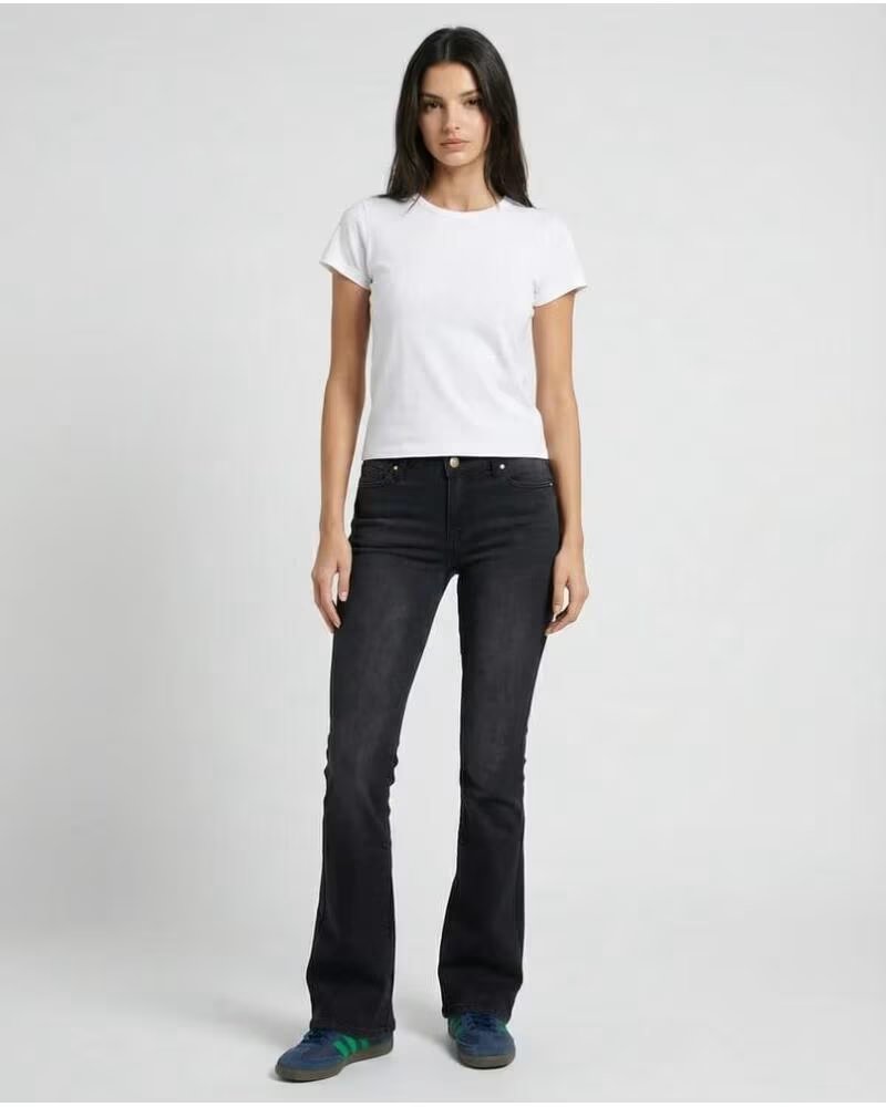 MET JEANS ROXANNE BOOT CUT SCHWARZ NEGRO