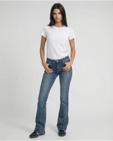 MET JEANS JEAN ROXANNE BOOT CUT DÉLAVAGE CLAIR VARIOS COLORES