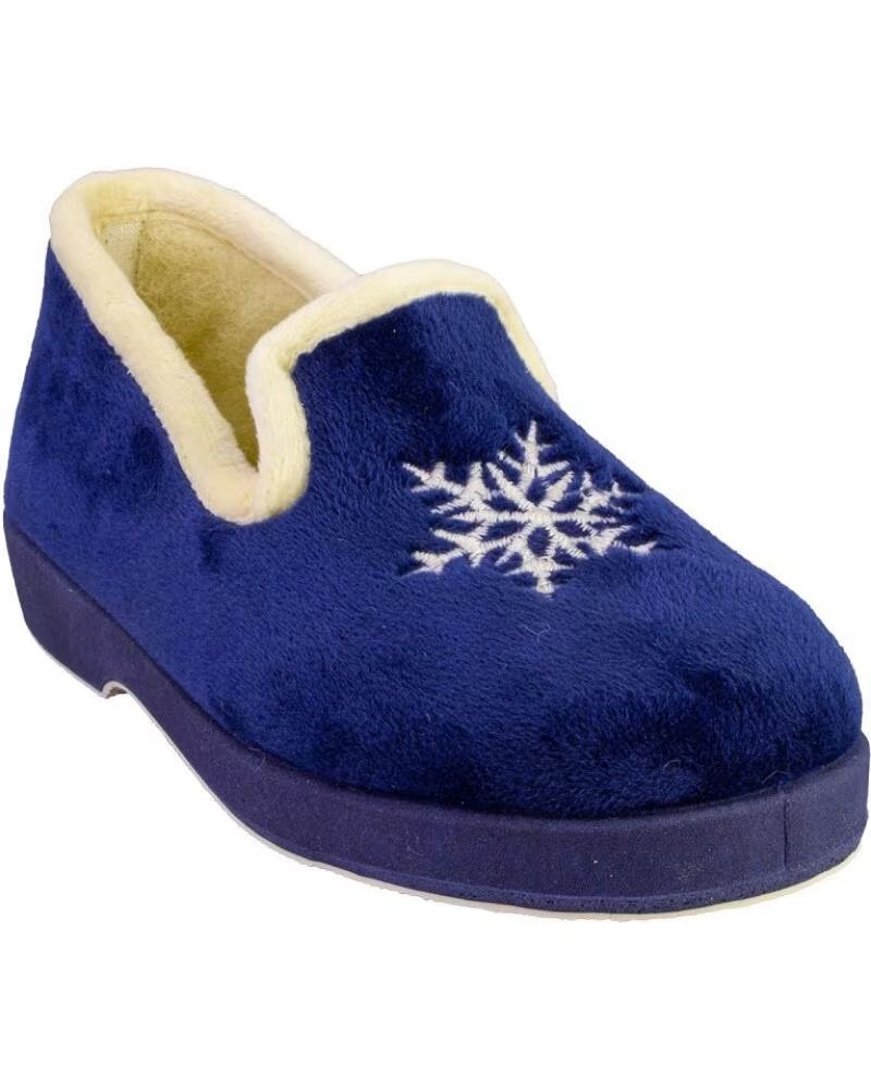 LARO 108 ZAPATILLAS DE CASA DE MUJER AZUL MARINO