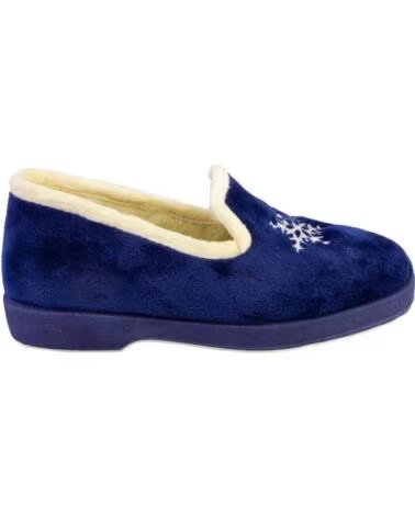 LARO 108 ZAPATILLAS DE CASA DE MUJER AZUL MARINO