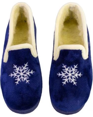 LARO 108 ZAPATILLAS DE CASA DE MUJER AZUL MARINO