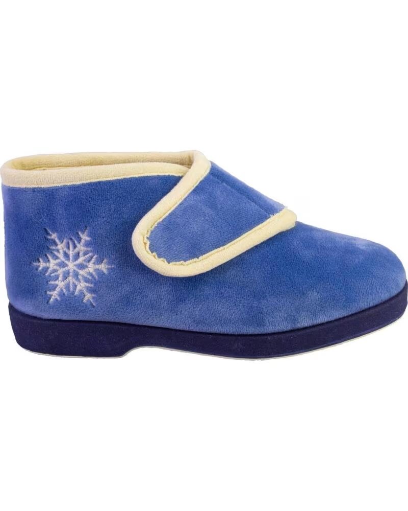 LARO 117 ZAPATILLAS DE CASA DE MUJER AZUL JEANS