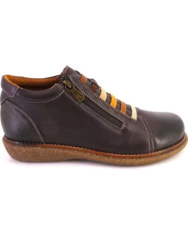 VALERIAS 2868 STIVALETTI IN PELLE MARRONE DA DONNA MARRON