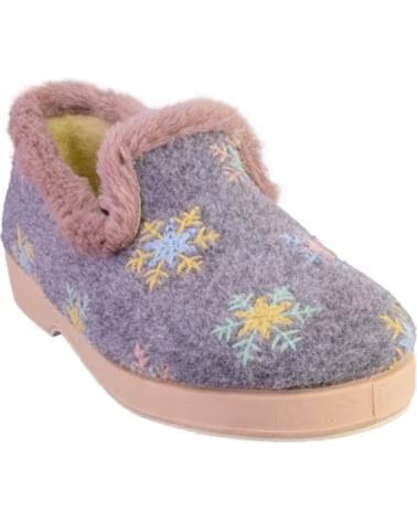 LARO LOLA3-26 ZAPATILLAS DE CASA DE MUJER GRIS