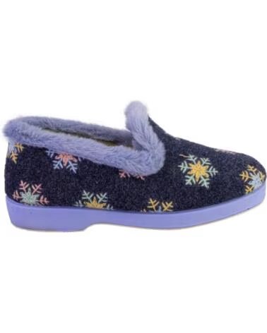 LARO LOLA3-26 ZAPATILLAS DE CASA PARA MUJER AZUL MARINO