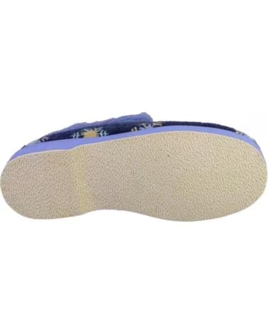 LARO LOLA3-26 ZAPATILLAS DE CASA PARA MUJER AZUL MARINO