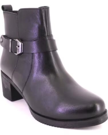 TREINTAS L1509 STIVALETTI DA DONNA NERO PELLE NEGRO