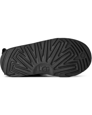 UGG 1185920K K ULTRA MINI BAILEY BOW BLACK BOTTINES