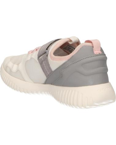Sportschuhe für Mädchen GEOX J926DC 01415 J WAVINESS C0284 WHITE-GREY