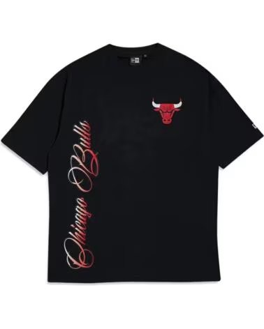 NEW ERA T-SHIRT CHICAGO BULLS NBA FONT GRAPHIC 0