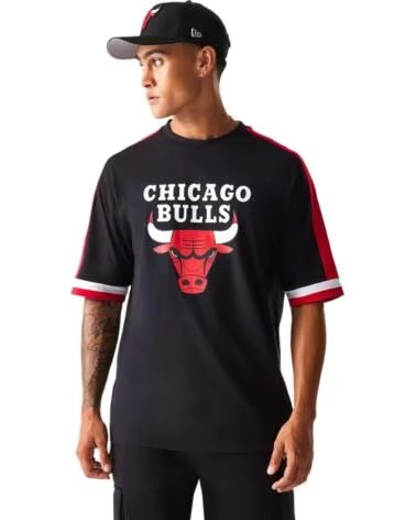 NEW ERA T-SHIRT CHICAGO BULLS NBA PANEL 0