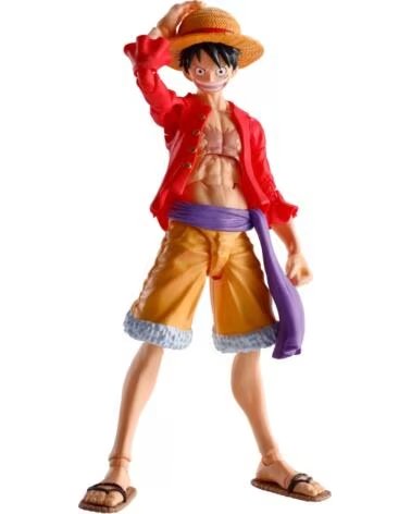 TAMASHII NATIONS FIGURINE MONKEY D LUFFY RAID OF ONIGASHIMA 14,5 CM ONE PIECE SH FIGUARTS