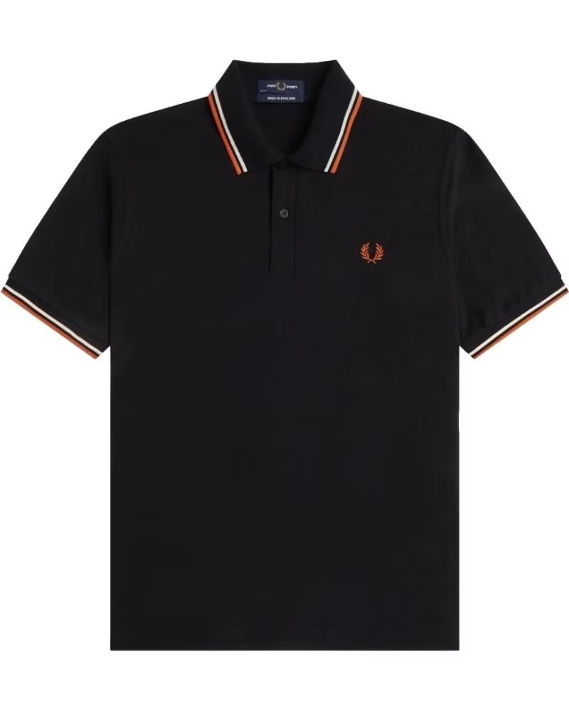 FRED PERRY REISSUES ORIGINAL TWIN TIPPED POLO N69