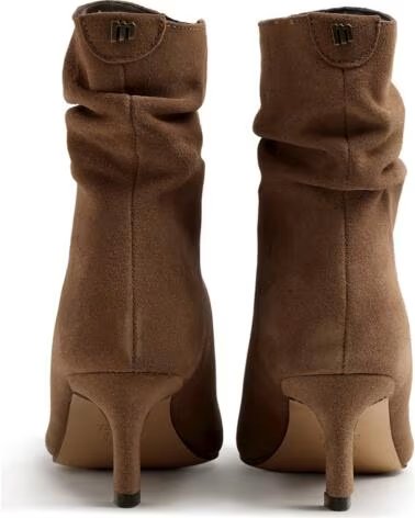 MTNG 55450 DAMEN STIEFELETTEN MIT ABSATZ IN BEIGE