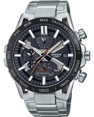 OROLOGIO CASIO EDIFICE EQB-2000DB-1AER BLUETOOTH SOLARE ACCIAIO INOSSIDABILE PLATEADO