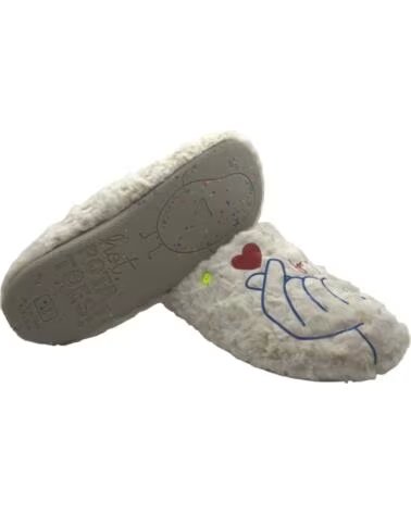 GIOSEPPO PANTOFOLE CASA HOT POTATOES 80946 FOR YOU BIANCO BEIGE