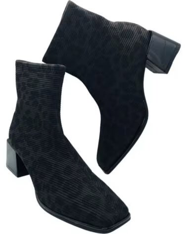 GIOSEPPO Botin Tacon Elastico Mujer 80794 NEGRO
