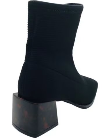 GIOSEPPO Botin Tacon Elastico Mujer 80115 NEGRO