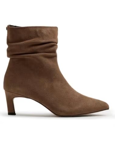 MTNG 55450 DAMEN STIEFELETTEN MIT ABSATZ IN BEIGE