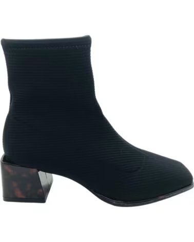GIOSEPPO Botin Tacon Elastico Mujer 80115 NEGRO