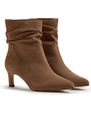 MTNG 55450 DAMEN STIEFELETTEN MIT ABSATZ IN BEIGE