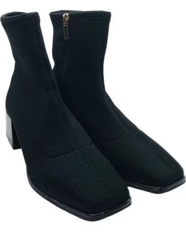 GIOSEPPO Botin Tacon Elastico Mujer 80115 NEGRO