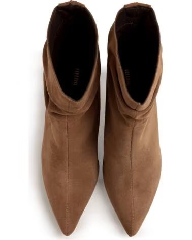 MTNG 55450 DAMEN STIEFELETTEN MIT ABSATZ IN BEIGE