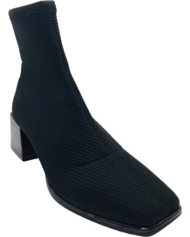 GIOSEPPO Botin Tacon Elastico Mujer 80115 NEGRO