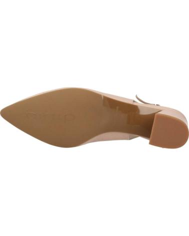 Zapatos de tacón de Mujer EZZIO 5615 MARRON CLARO