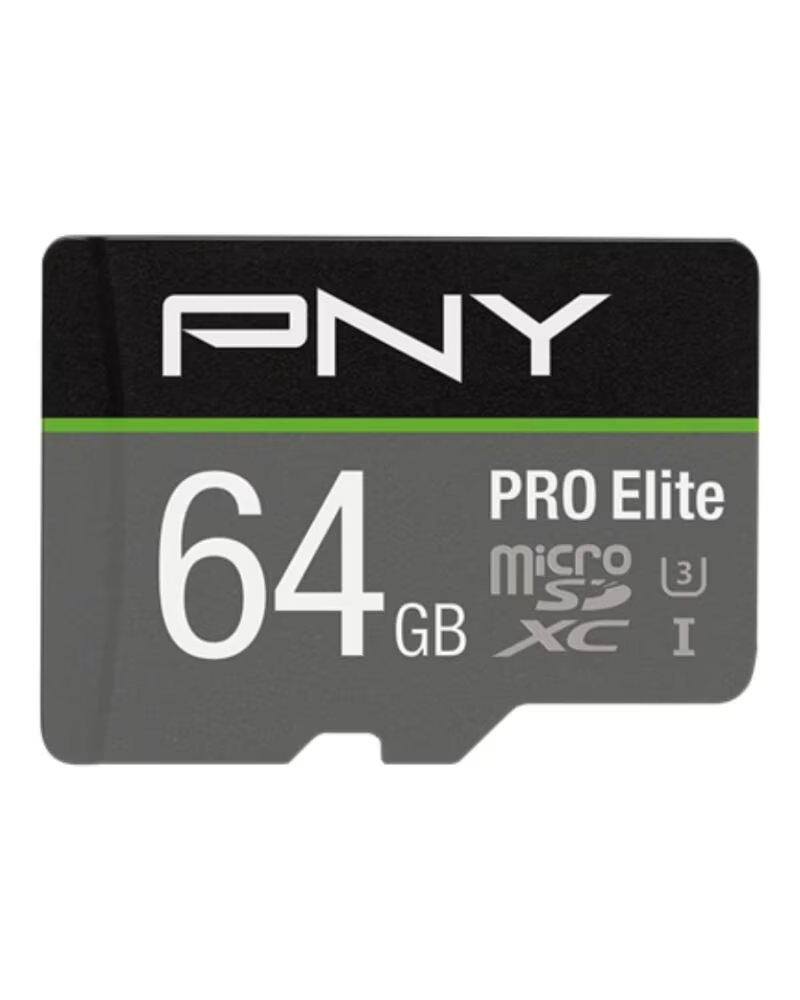 PNY CARTE MÉMOIRE MICRO SD 64GB ELITE UHS-I C10 MICROSDXC