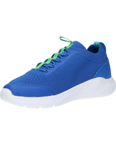 Sportschuhe für Damen und Mädchen und Junge GEOX J25GBA 0006K J SPRINTYE C4165 ROYAL-GREEN
