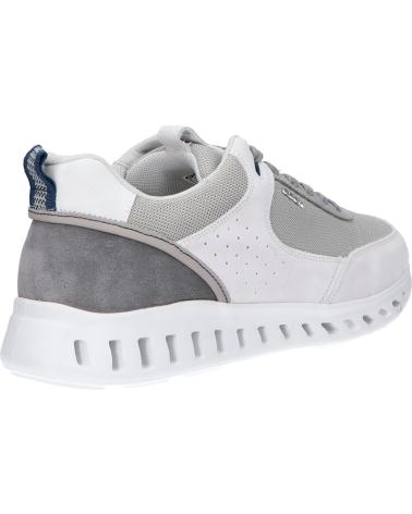 Sportschuhe für Herren GEOX U25DYA 02214 U OUTSTREAM C0856 OFF WHITE-LT GREY
