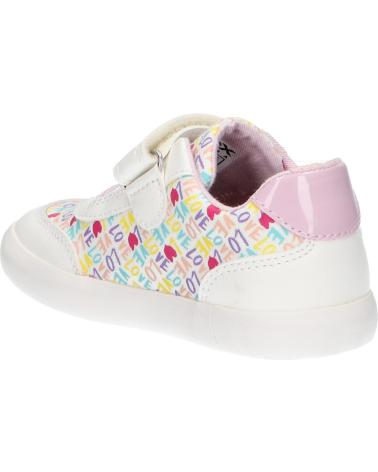 Sportif pour Fille GEOX B021MA 0AW54 B GISLI C0406 WHITE-PINK