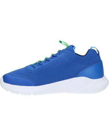 Sportschuhe für Damen und Mädchen und Junge GEOX J25GBA 0006K J SPRINTYE C4165 ROYAL-GREEN