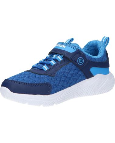 Zapatillas deporte de Mujer y Niña y Niño GEOX J25GBB 014CE J SPRINTYE C4227 ROYAL-NAVY