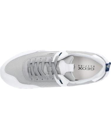 Sportschuhe für Herren GEOX U25DYA 02214 U OUTSTREAM C0856 OFF WHITE-LT GREY
