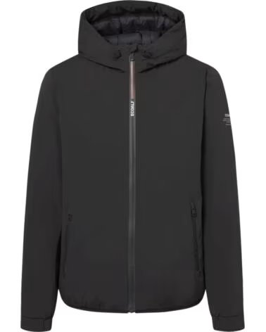 ECOALF CHAQUETA DE HOMBRE NEGRO