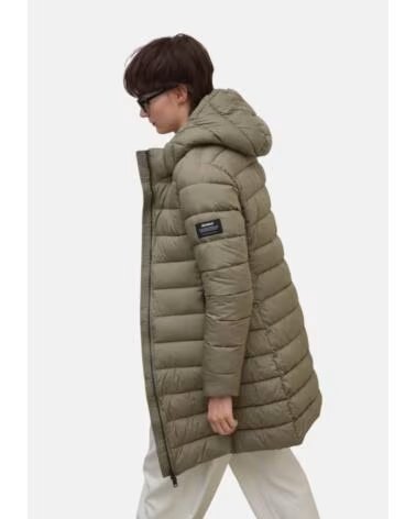 ECOALF HERREN WINTER STEPPJACKE MIT KAPUZE BEIGE