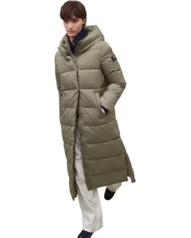 ECOALF VESTE LONGUE MATELASSÉE POUR HOMME EN BEIGE