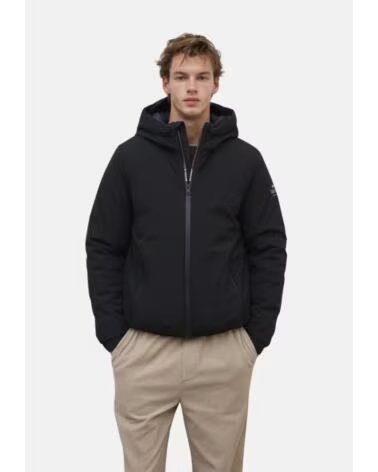 ECOALF CHAQUETA DE HOMBRE NEGRO
