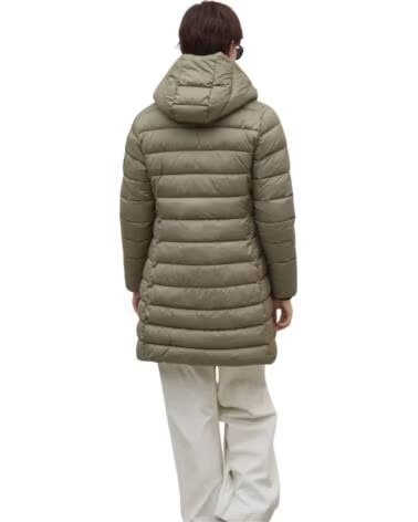 ECOALF HERREN WINTER STEPPJACKE MIT KAPUZE BEIGE