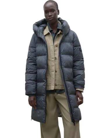 ECOALF CHAQUETA ACOLCHADA LARGA HOMBRE CAQUI