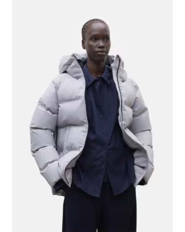 ECOALF HERREN STEPPJACKE PERLBLAU AZUL PERLA