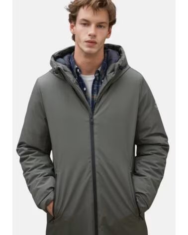ECOALF WASSERDICHTE PARKA JACKE MIT KAPUZE FÜR HERREN