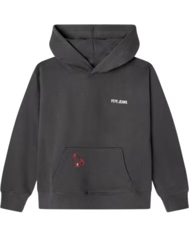 PEPE JEANS KINDER KAPUZENPULLOVER GRAU GRIS