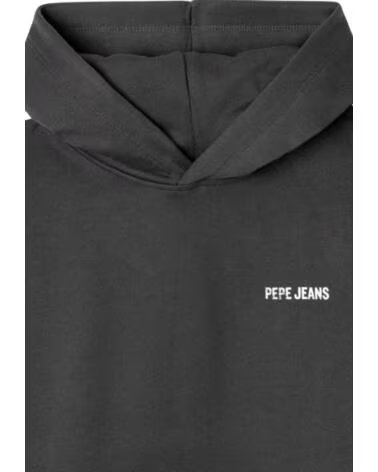 PEPE JEANS KINDER KAPUZENPULLOVER GRAU GRIS