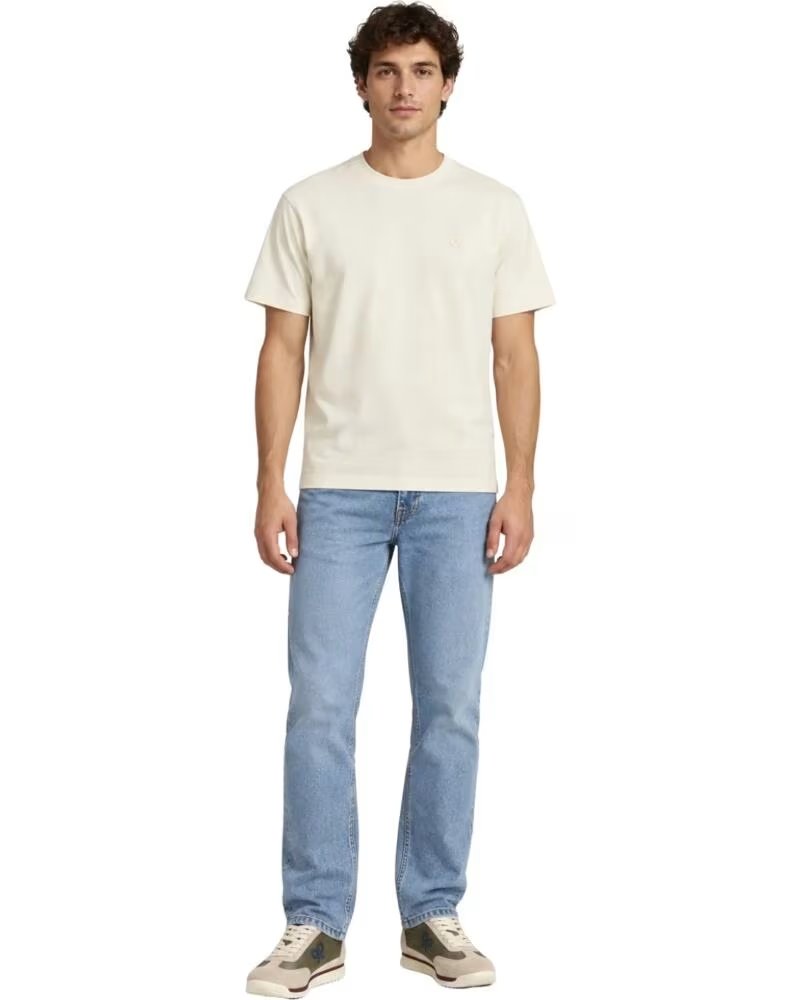 SILBON T-SHIRT MANGA CURTA HOMEM CREME CREMA